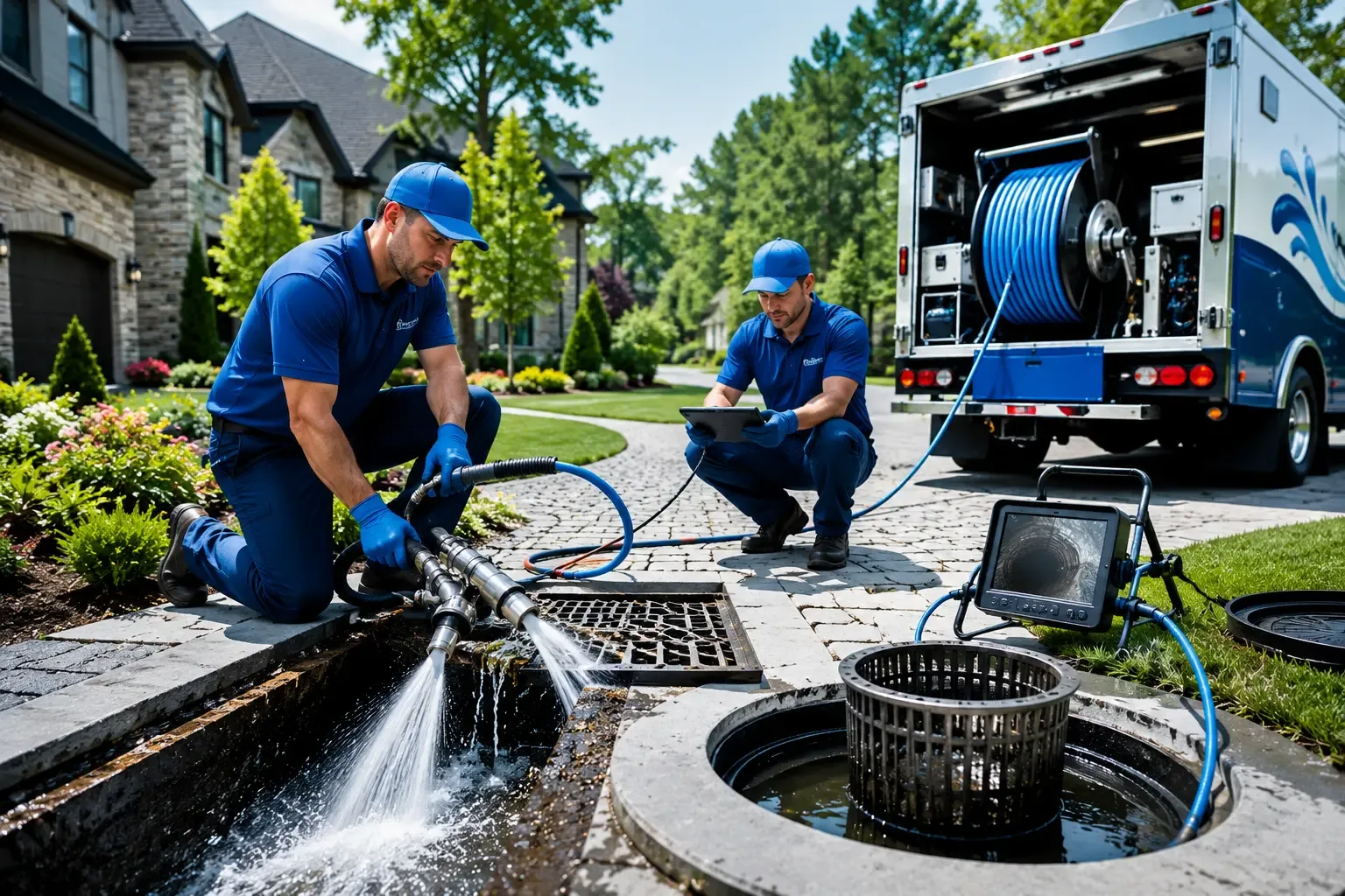 Local outdoor drain cleaning professionals in Jefferson, OH