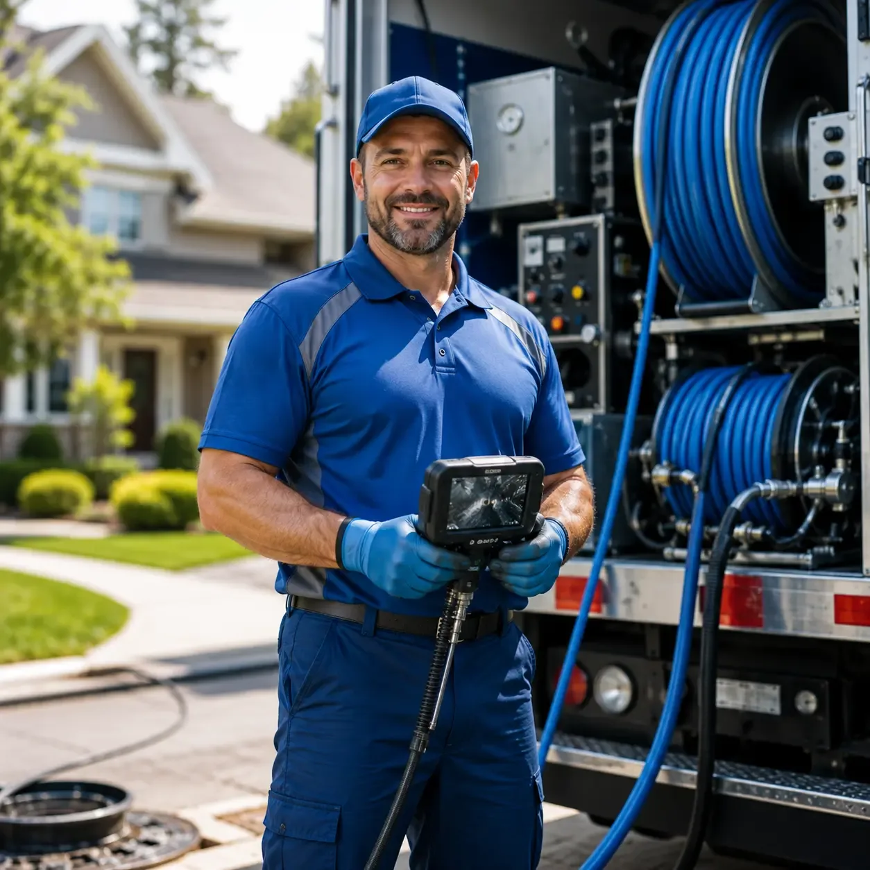 Local outdoor drain cleaning specialists in Jefferson, OH